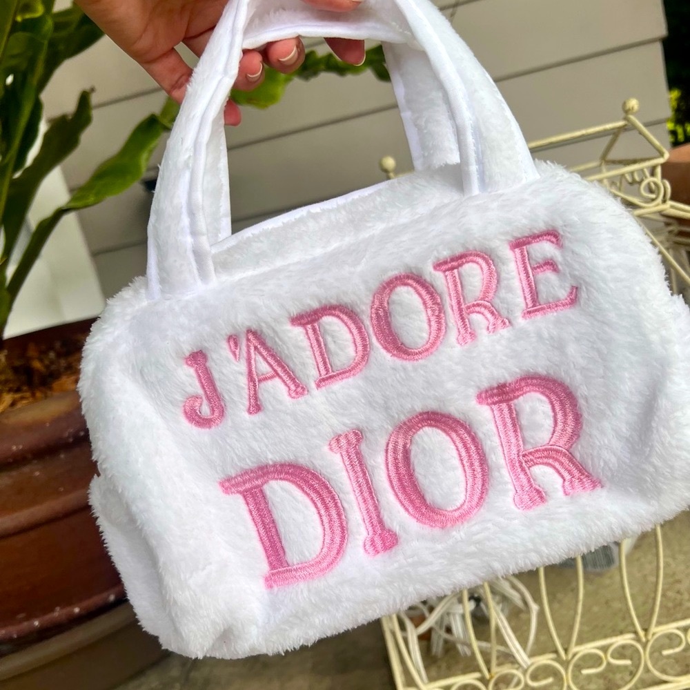 J’Adore Dior Fuzzy Mini Bag Makeup